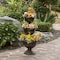 Gardenised Outdoor Garden Triple Stacked Flower Bowl Urn Tier Planter Decoration, Bronze QI004403 - alternate 2